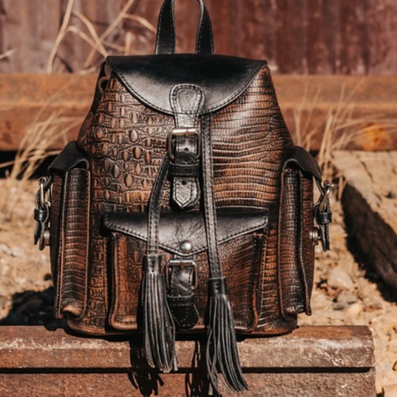 Leather Backpack - Picture 2 of 6